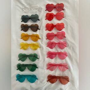 Heart-Shaped Sunglasses Collection